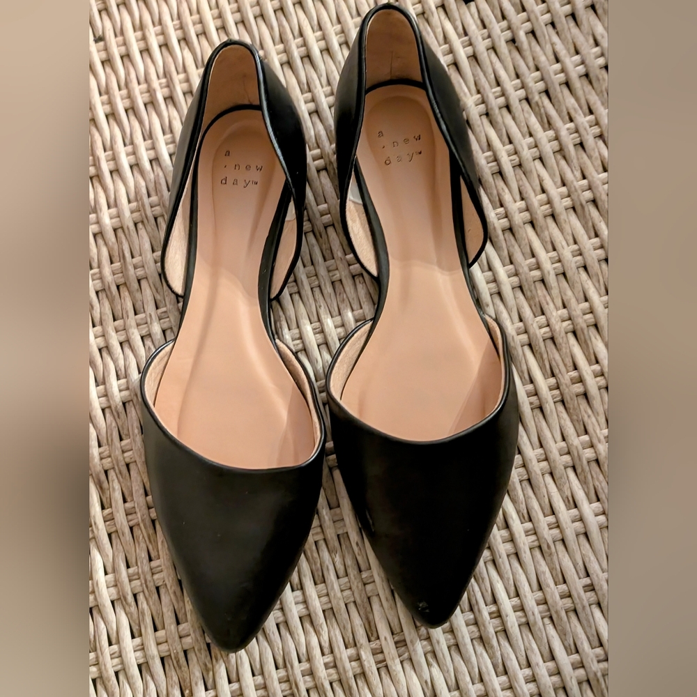 A New Day Women's Black Julie Ballet Flats